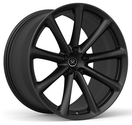 サテンの黒いmonoblockの合金はM550に1部分20インチ21x9 21x10.5の深い凹面の造られた車輪縁を付ける