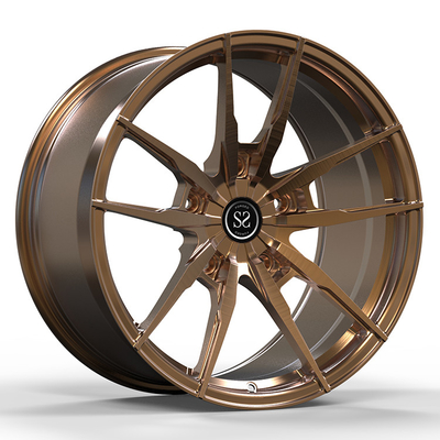 Audi二つの部分から成った造られた車輪造られたアルミニウム21インチのRs6の139.7mm Pcd