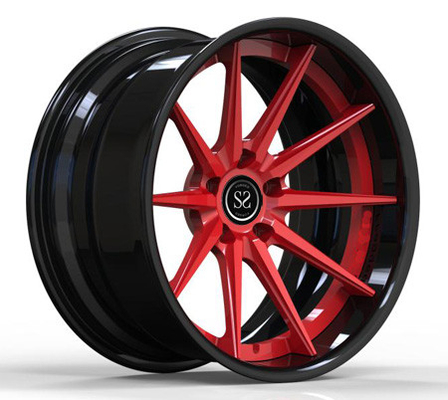 造られるバレルの無光沢の黒い19インチによってぐらつかせる19x8.5 19x9.5の合金370zに縁を付ける