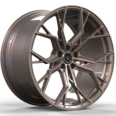 マットは2部分を造った車輪をぐらつかせた縁19インチの5x112の青銅色にする