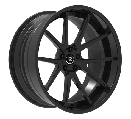 21x10 21x12 5x130 5x112はCL63のためにぐらつかせたサテンの黒を造った動かす