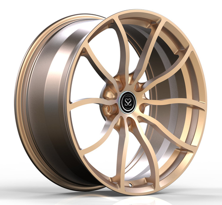 習慣によってぐらつかせる凹面の深い皿5x130 20の車輪A6061 T6の合金