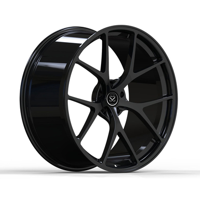 Monoblockの光沢の黒はFX Aluの合金のための22インチの車輪5x114.3を造った