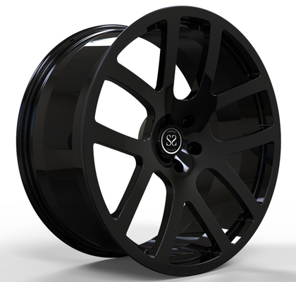 光沢の黒1の部分Monoblockは車がドゥランゴのための22inch 22x10に縁を付ける車輪を造った